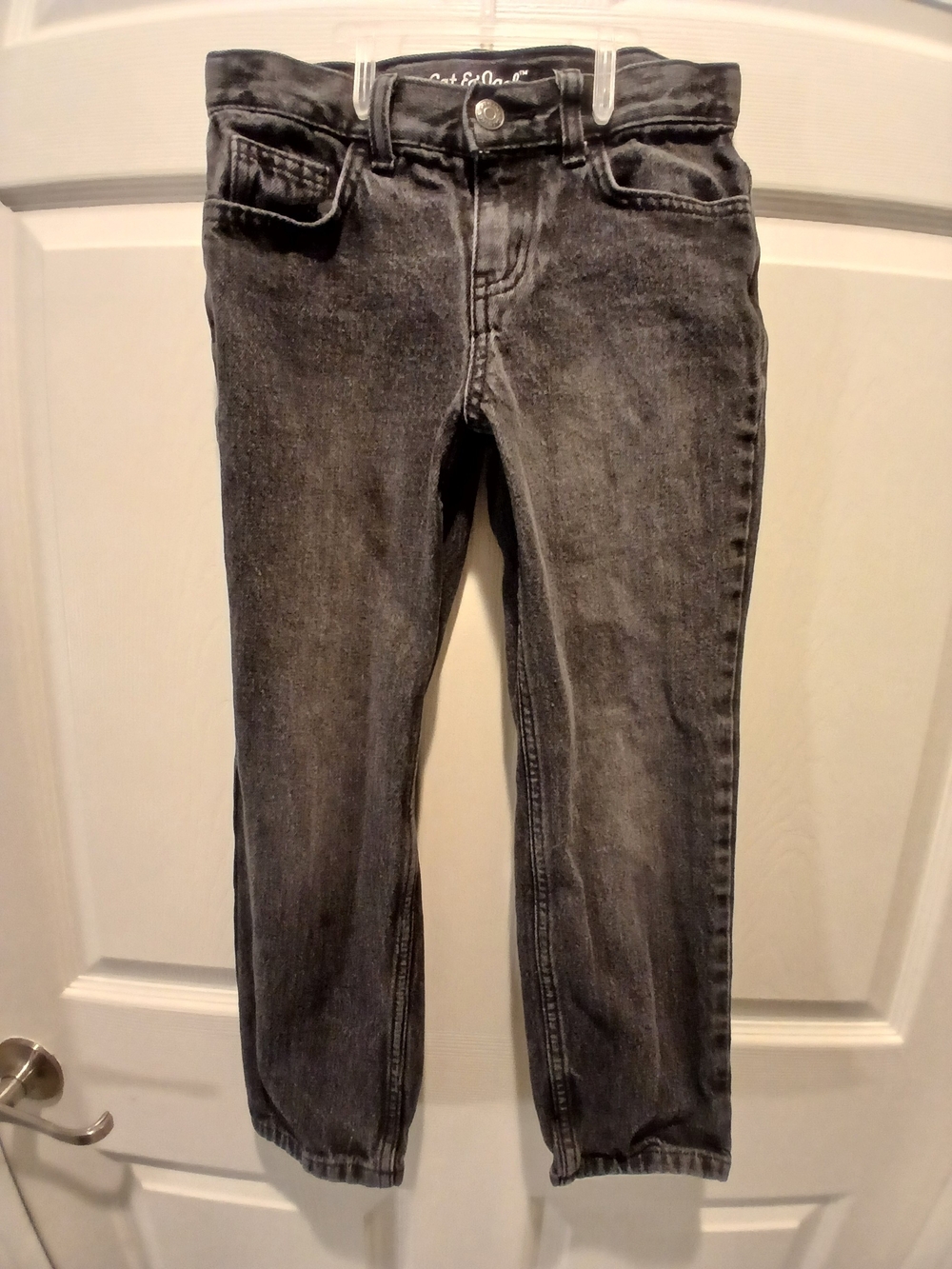 Children's Black Wash Jeans - Cat & Jack